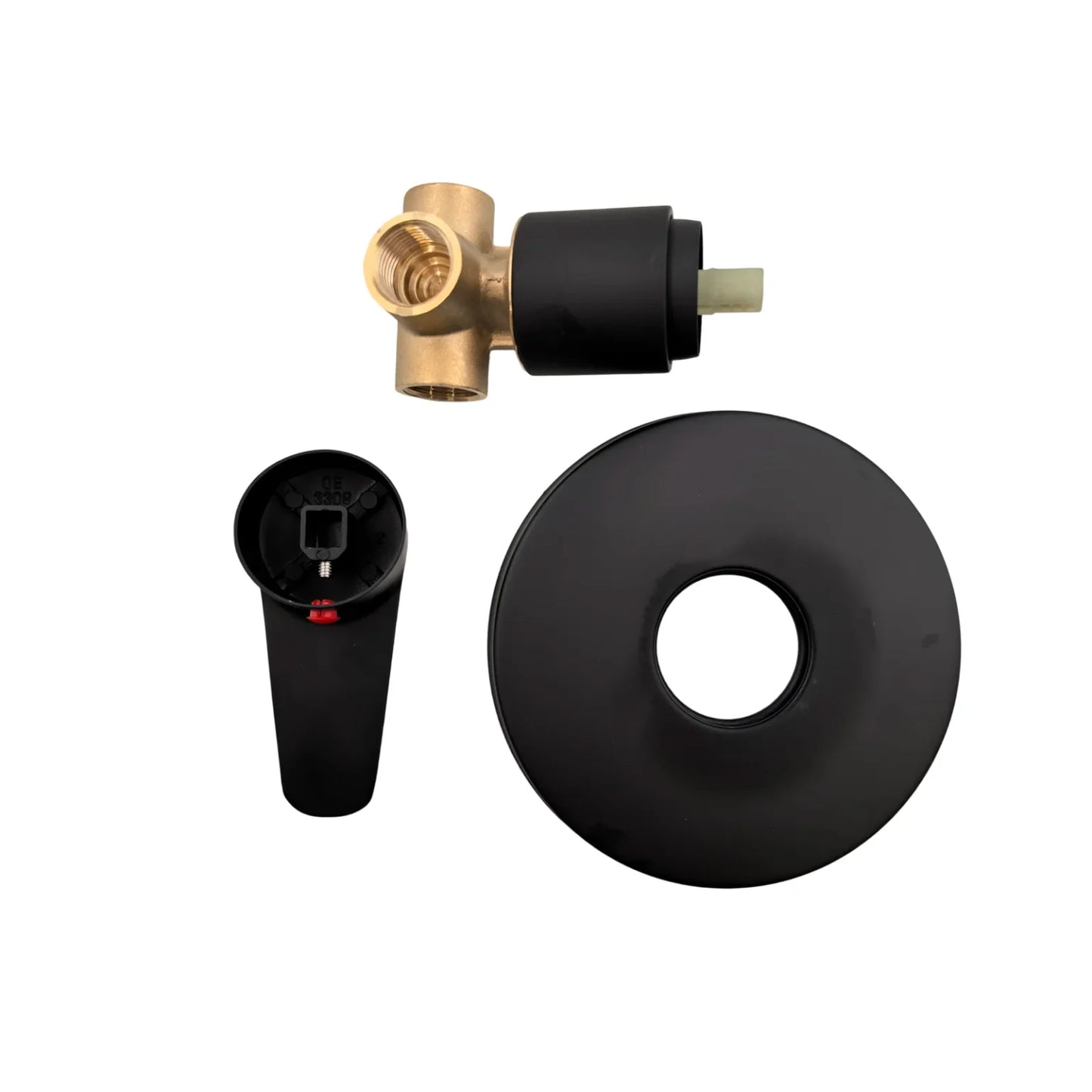 Concealed Shower Mixer Valve Matte Black – modern bathroom fitting South Africa