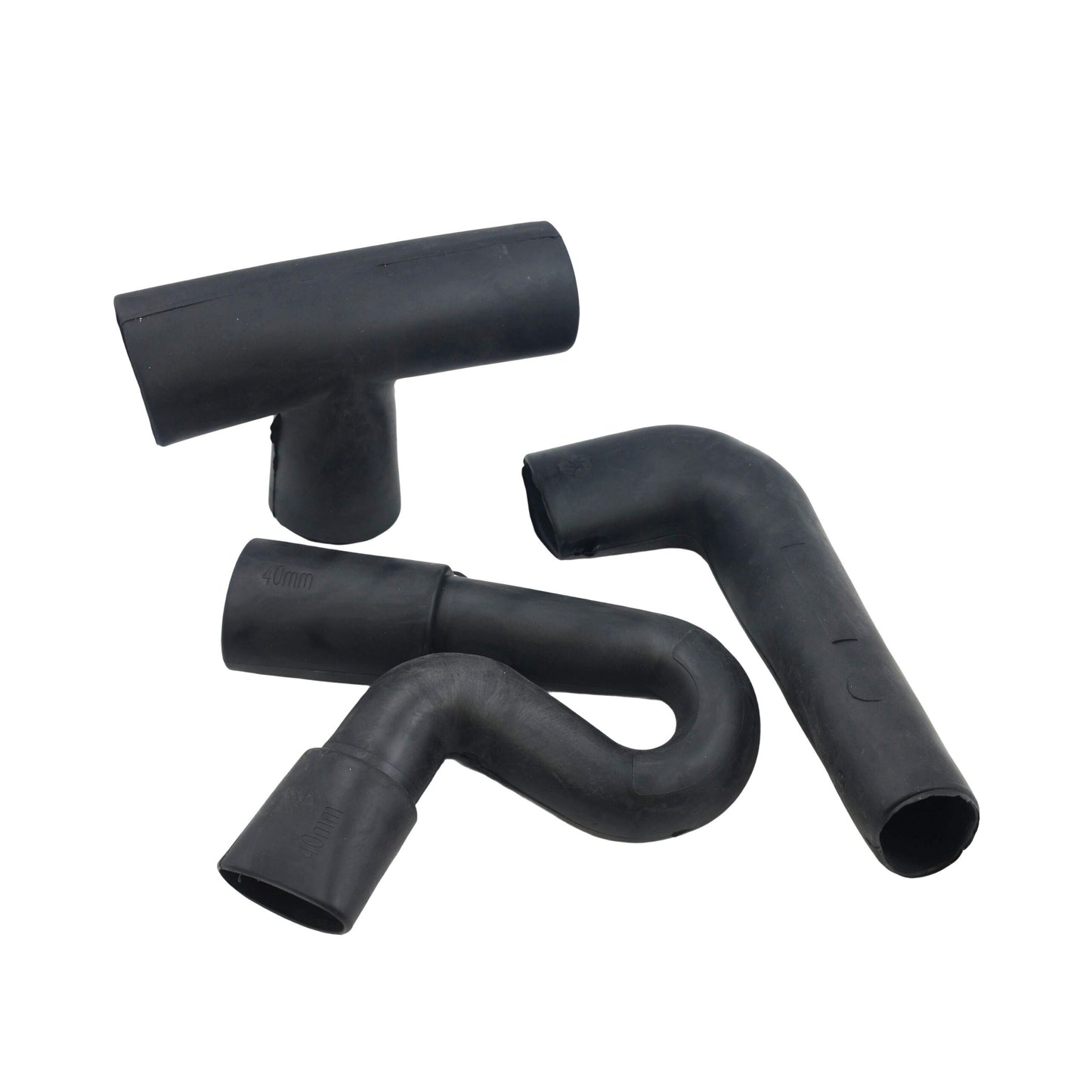 Double bowl trap incl p trap 40×40mm