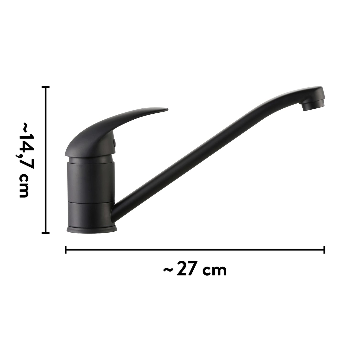Matte Black Kitchen Mixer