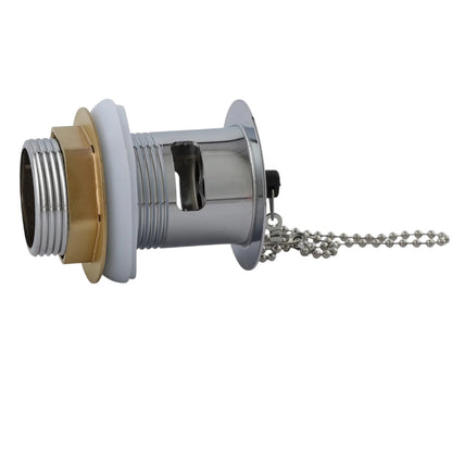 Slotted Pop-Up Waste with Rubber Plug