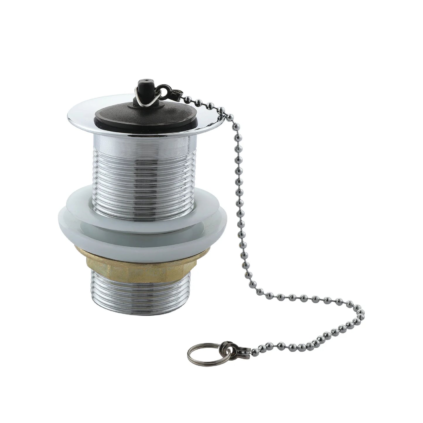 32mm Basin Waste with Rubber Plug - Unslotted