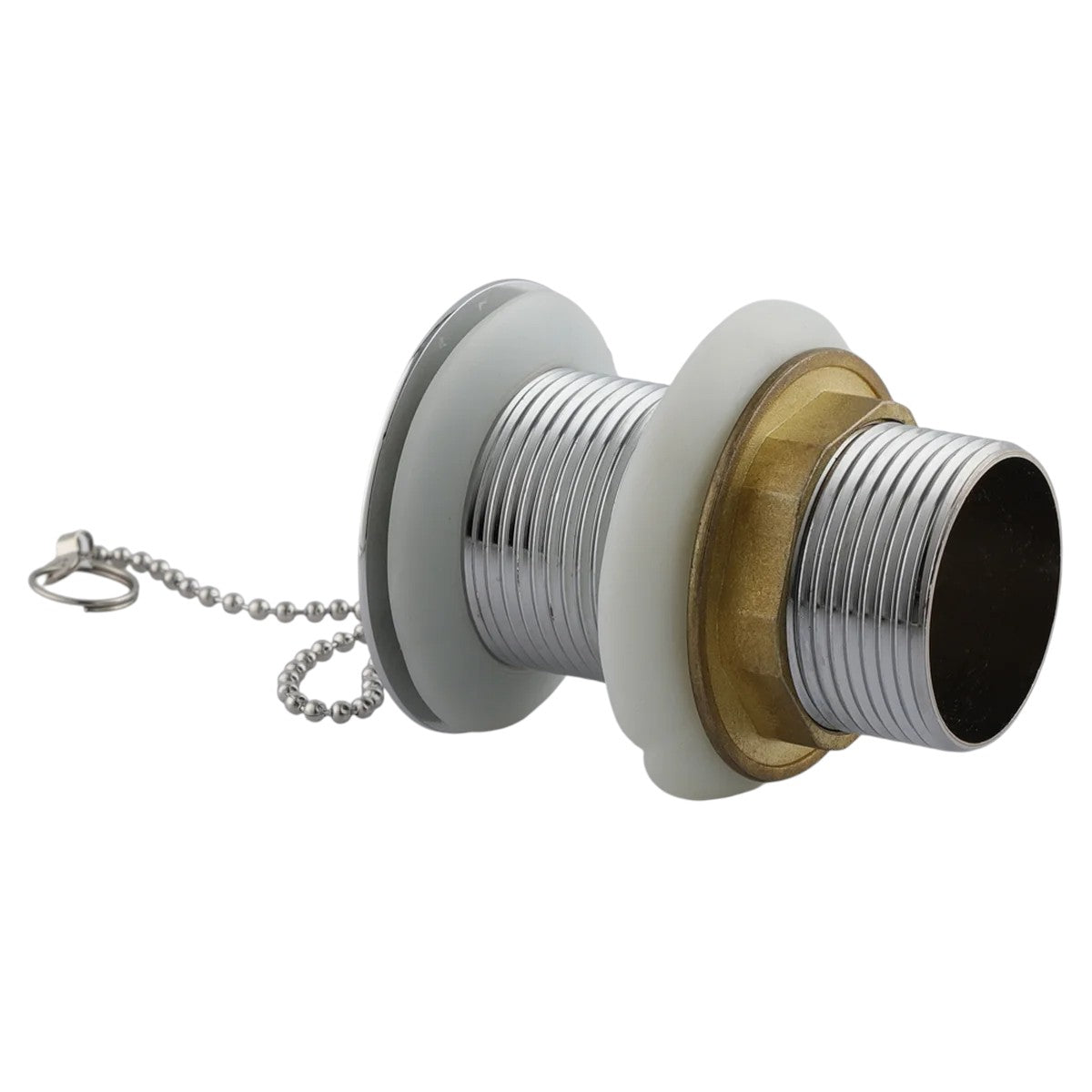 32mm Basin Waste with Rubber Plug - Unslotted