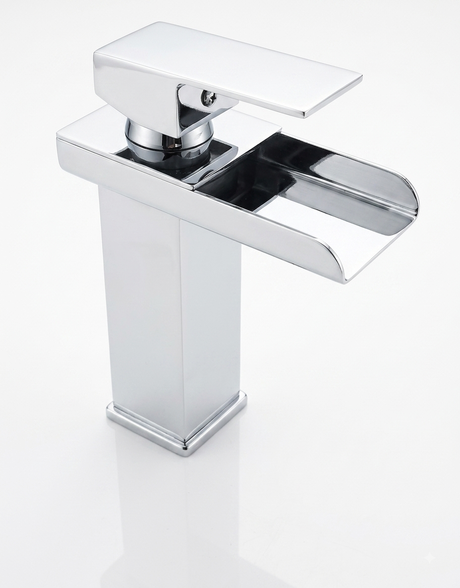 Waterfall basin tap-chrome