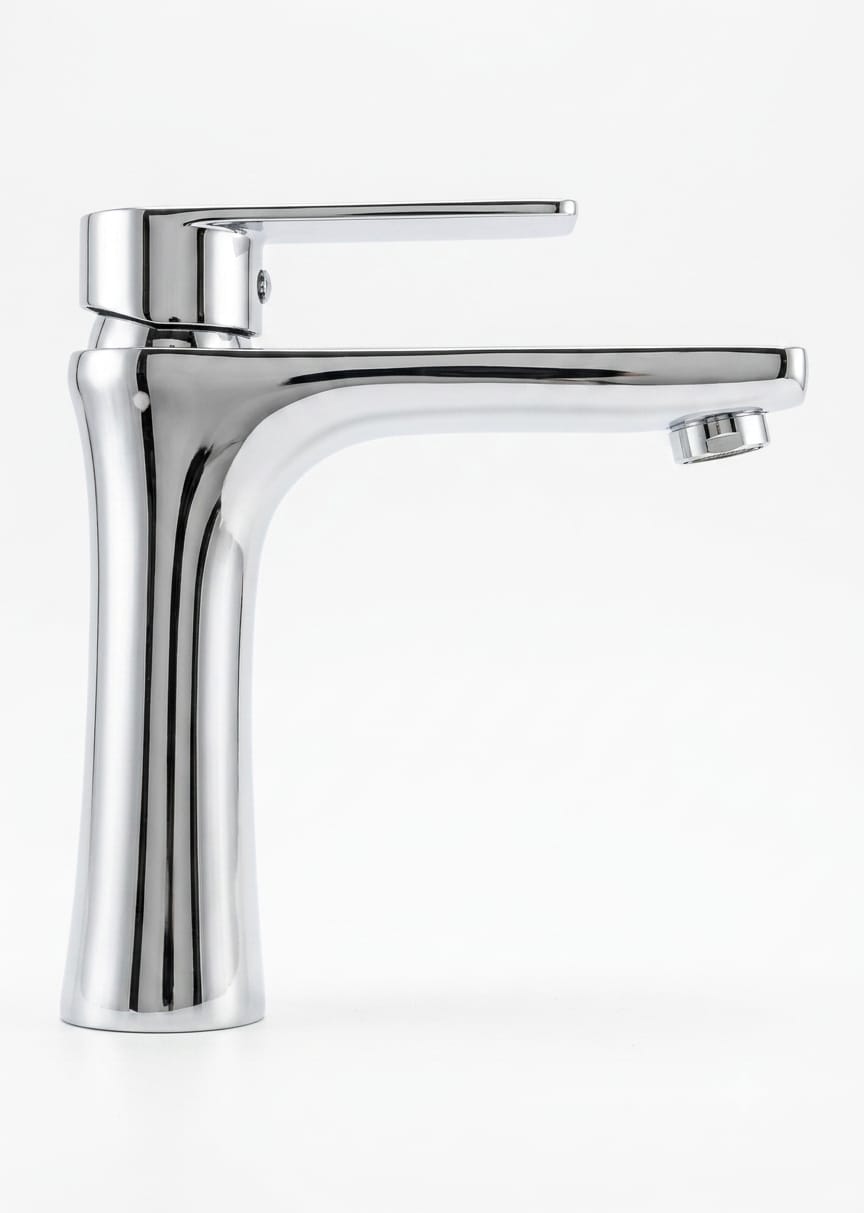 Basin mixer -chrome