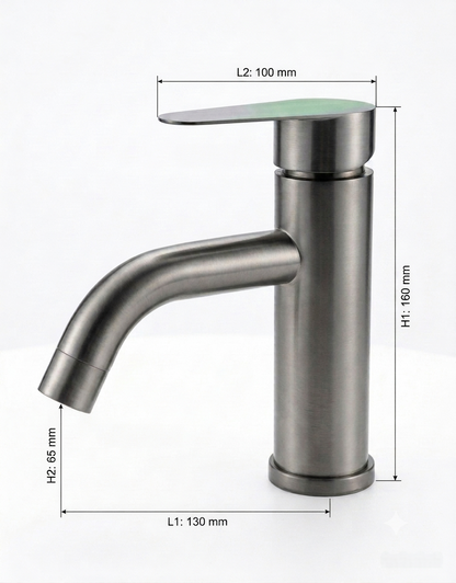 Basin faucet -Gunmetal