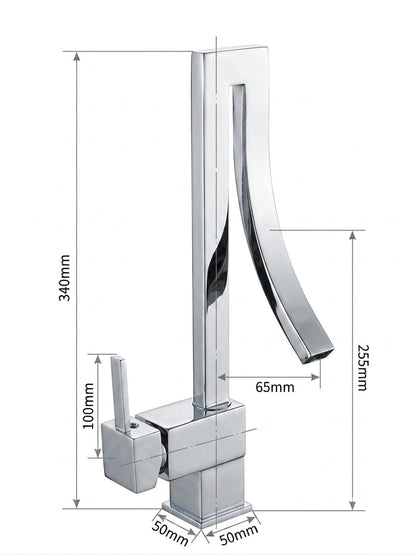 Chrome Architectural Mixer Tap