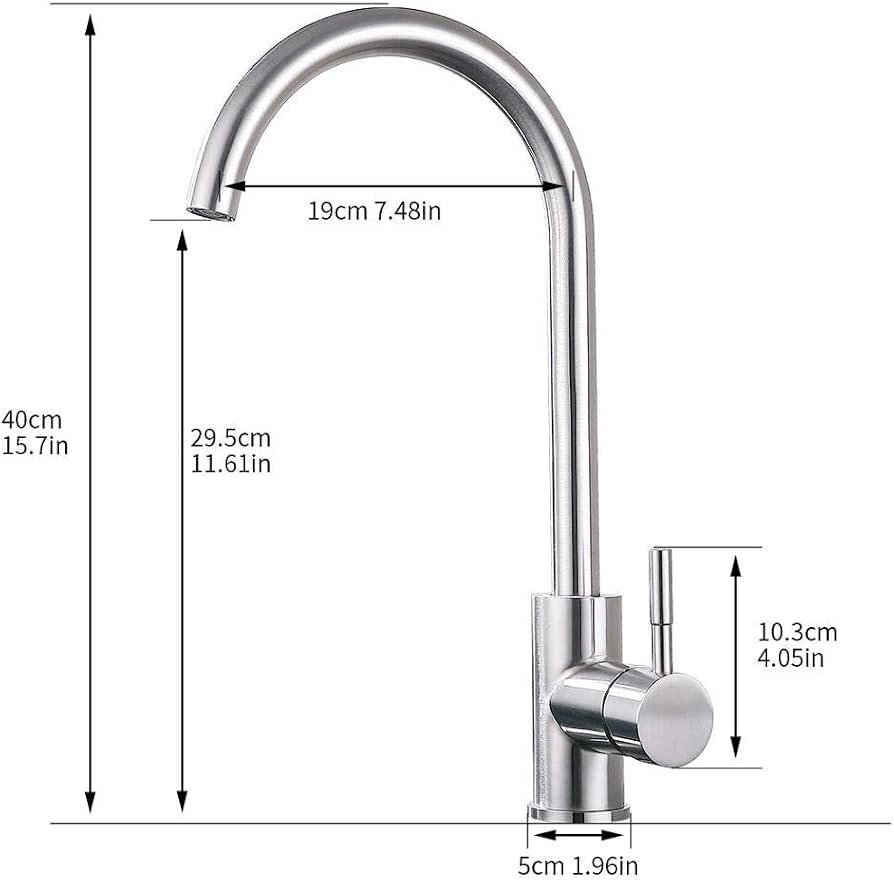 Kitchen sink mixer -chrome