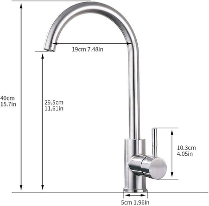 Kitchen sink mixer -chrome