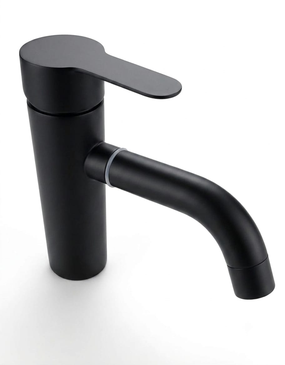 Basin tap -matte black