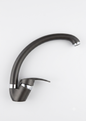 High-spout kitchen mixer -gunmetal