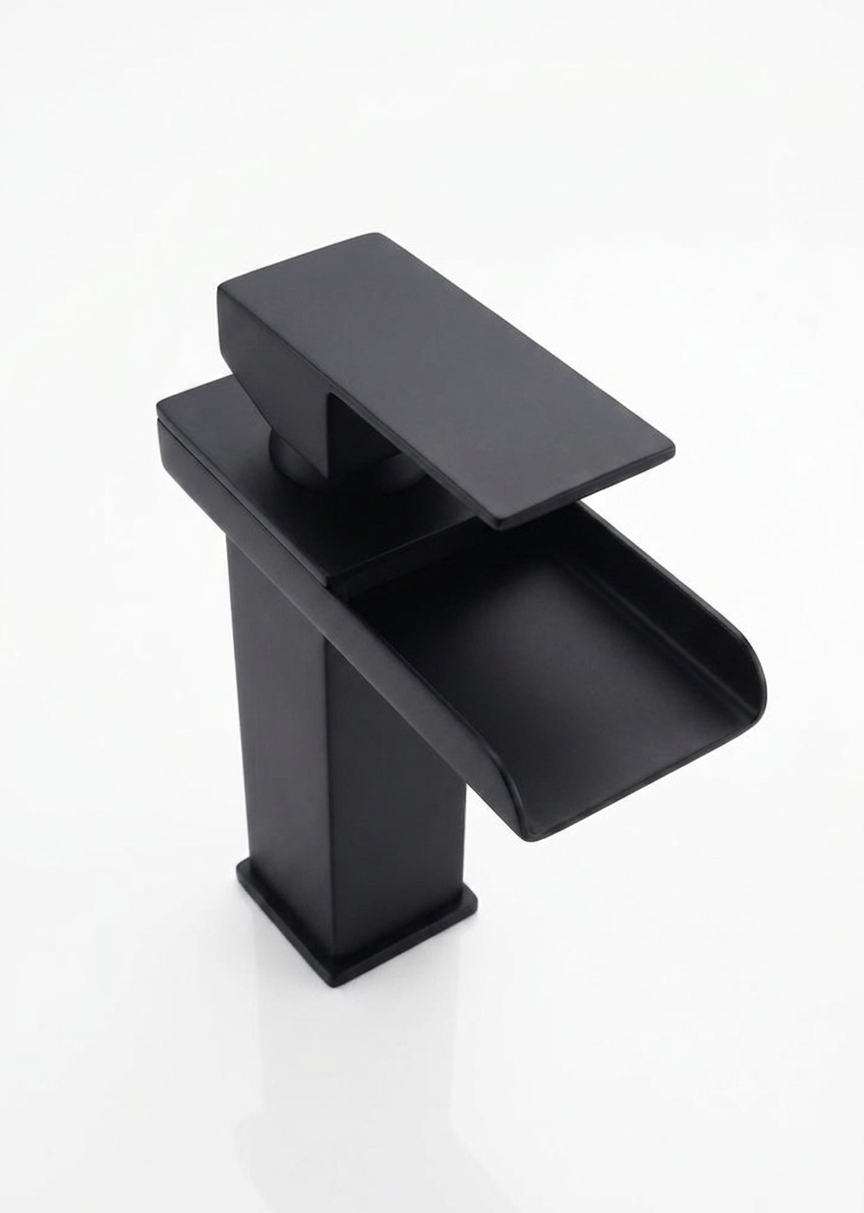 Waterfall Basin Mixer -matte black