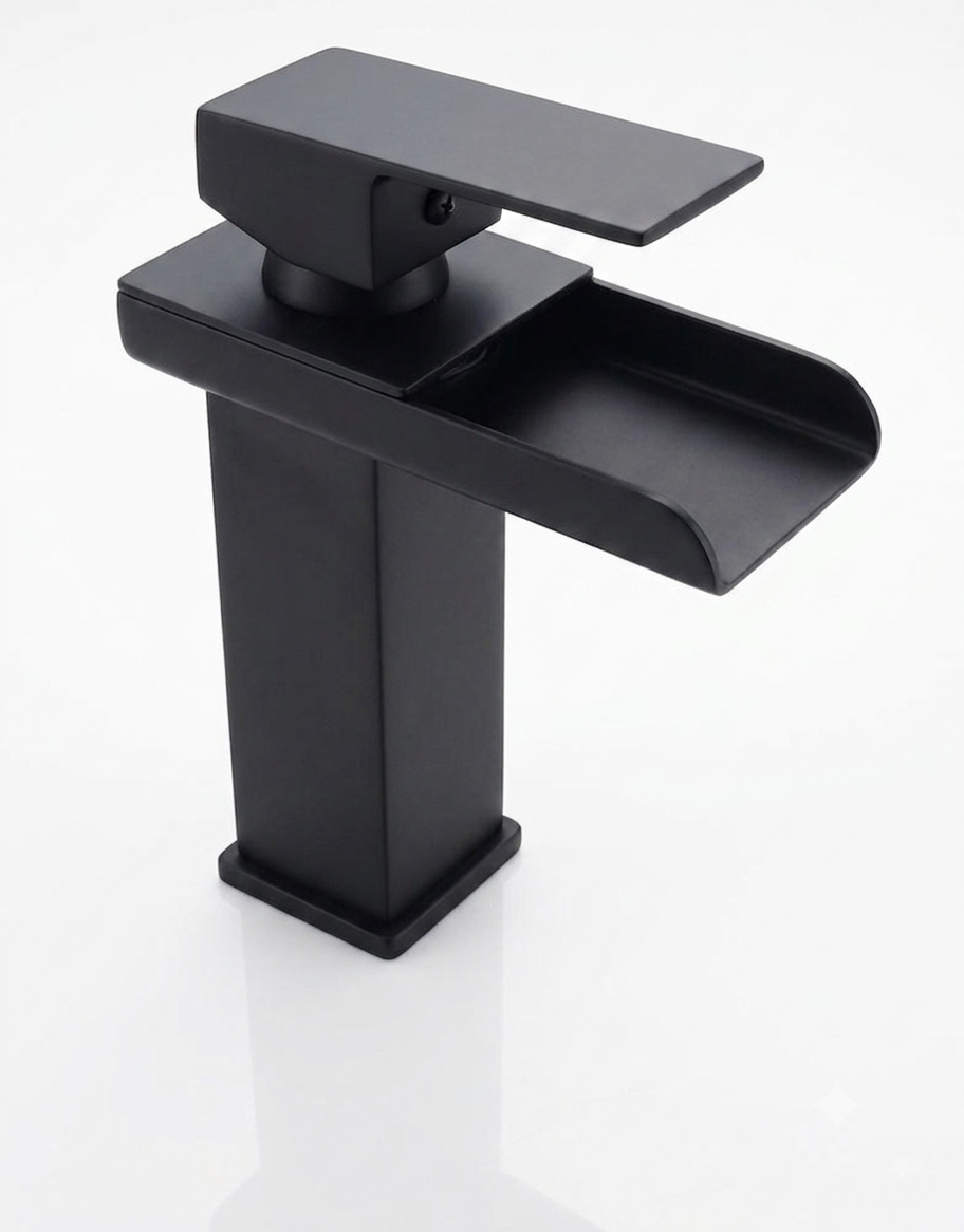 Waterfall Basin Mixer -matte black