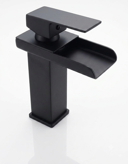 Waterfall Basin Mixer -matte black
