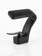Curved Waterfall Basin Faucet - matte black.